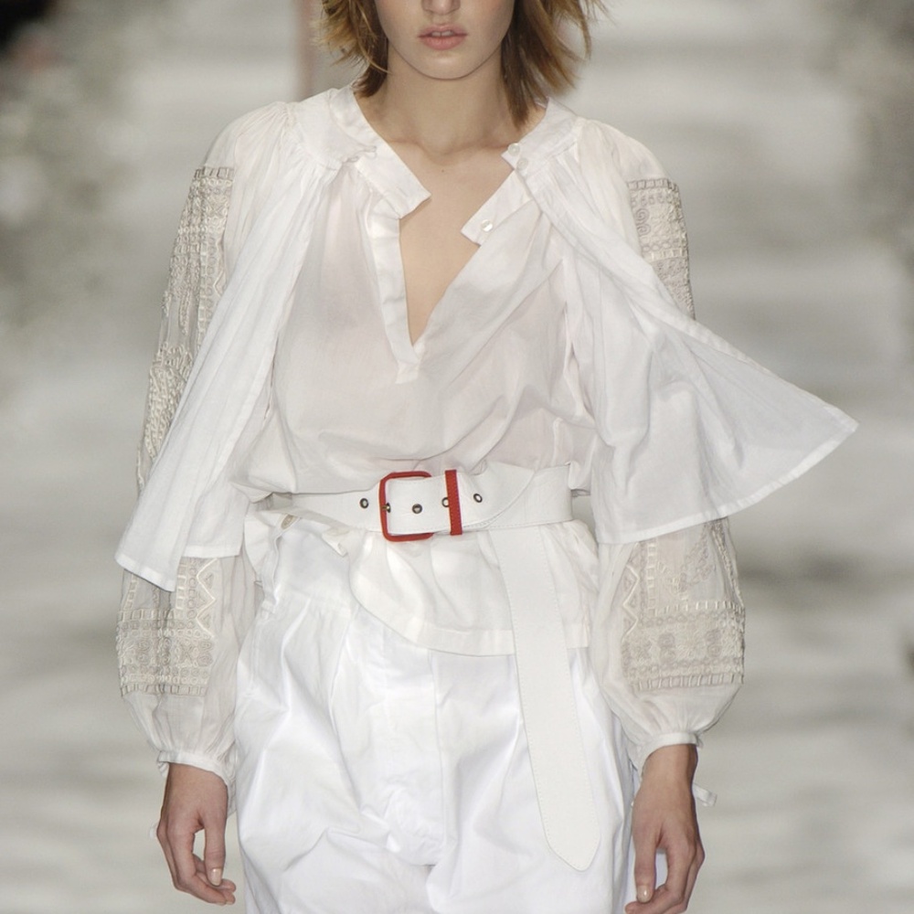 DRIES VAN NOTEN RUNWAY Cotton Jacket/Cape, Size Medium. Made in Belgium!